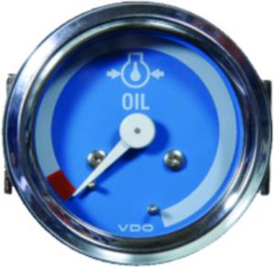 Vdo Oil Pressure Guage Blue
